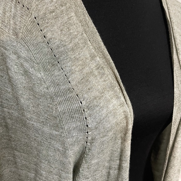Torrid Grey Open Sweater Lightweight Torrid Size 0 - Picture 3 of 6